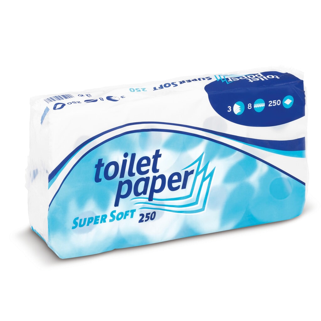 Papier-toilette Standard, triple épaisseur, 72 rouleaux de 250 feuilles N° de l'image du produit 2 : Papier-toilette Standard, triple épaisseur, 72 rouleaux de 250 feuilles