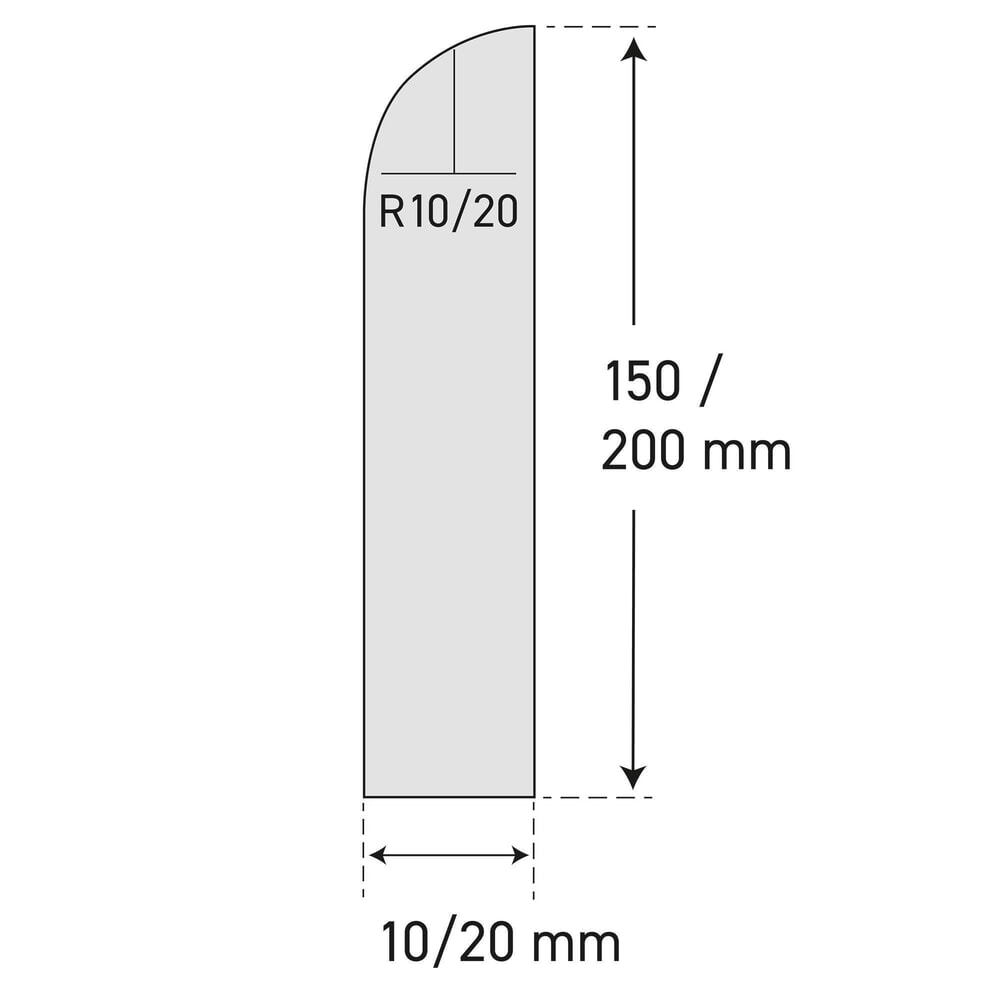 N° de l'image du produit 8 : MORAVIA Protection contre les chocs pour murs, à monter, Hxl 150 x 10 mm, longueur 2 060 mm, blanc