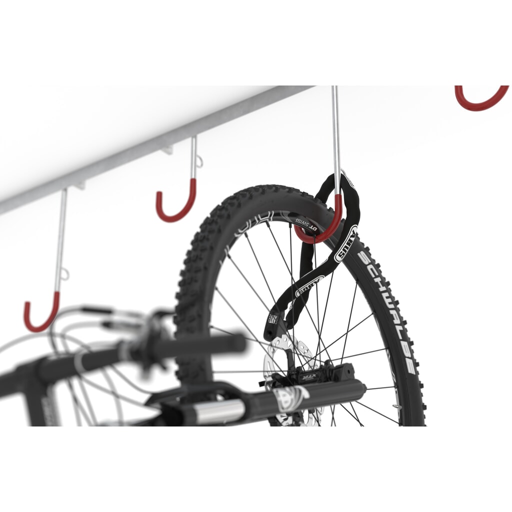 N° de l'image du produit 3 : Parking suspendu en rang wsm®, 3 emplacements, montage mural