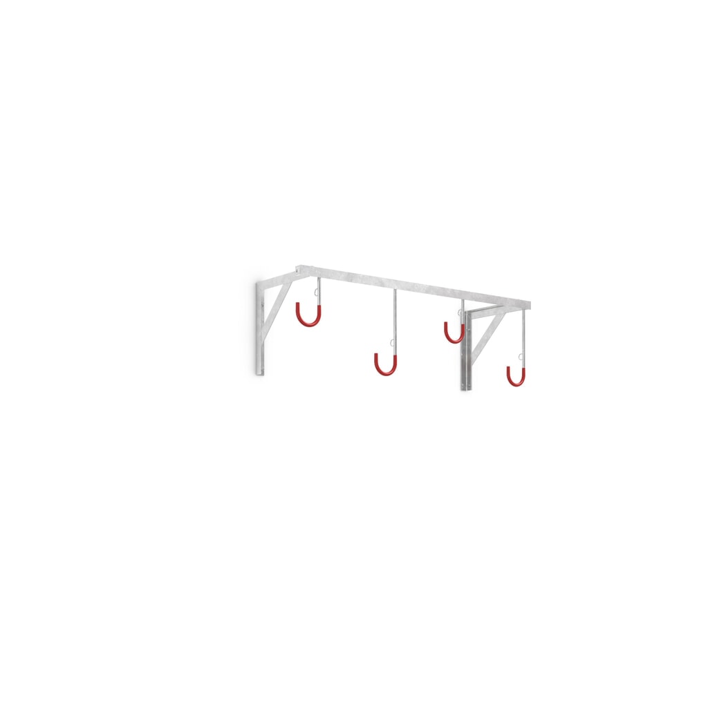 Parking suspendu en rang wsm®, 4 emplacements, montage au plafond Illustration du produit: Parking suspendu en rang wsm®, 4 emplacements, montage au plafond