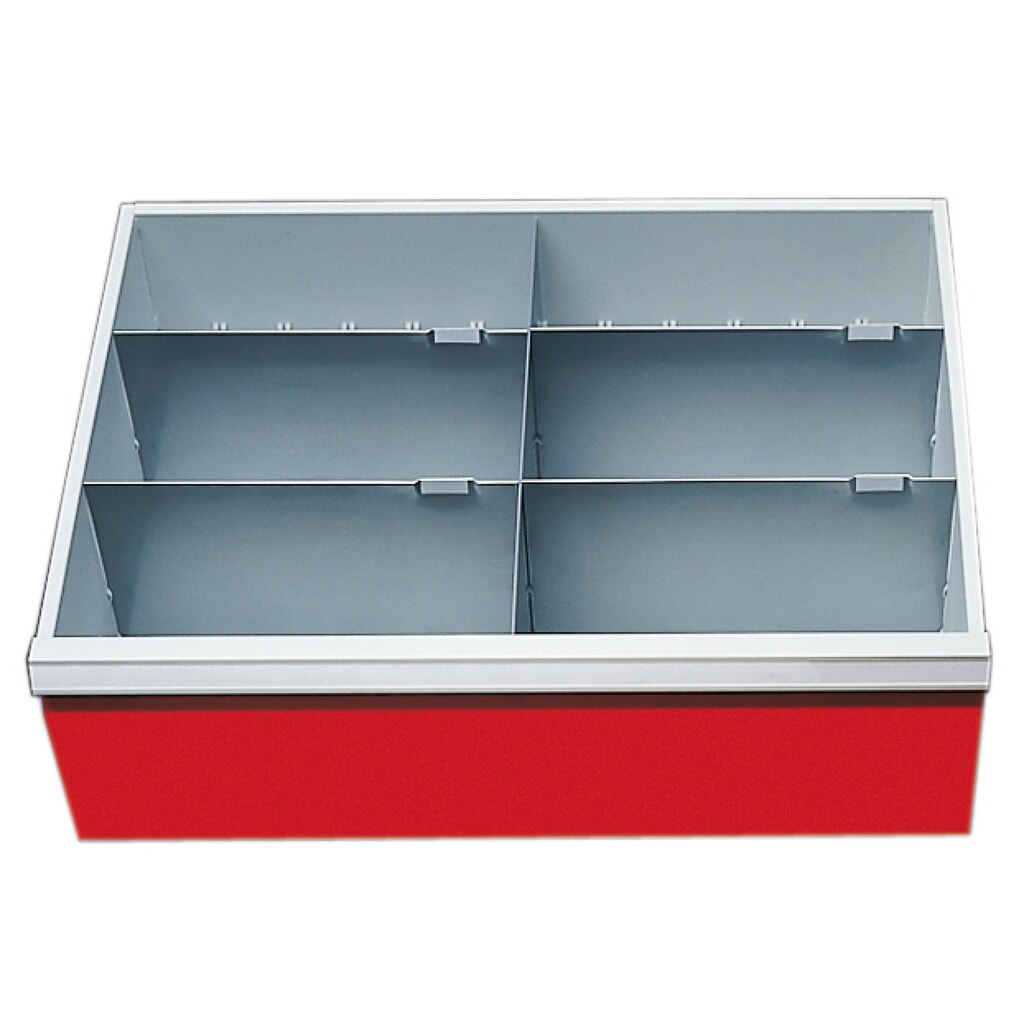 Illustration du produit: Paroi de séparation Bedrunka+Hirth, largeur 680 mm, pour une hauteur de façade de 200 mm