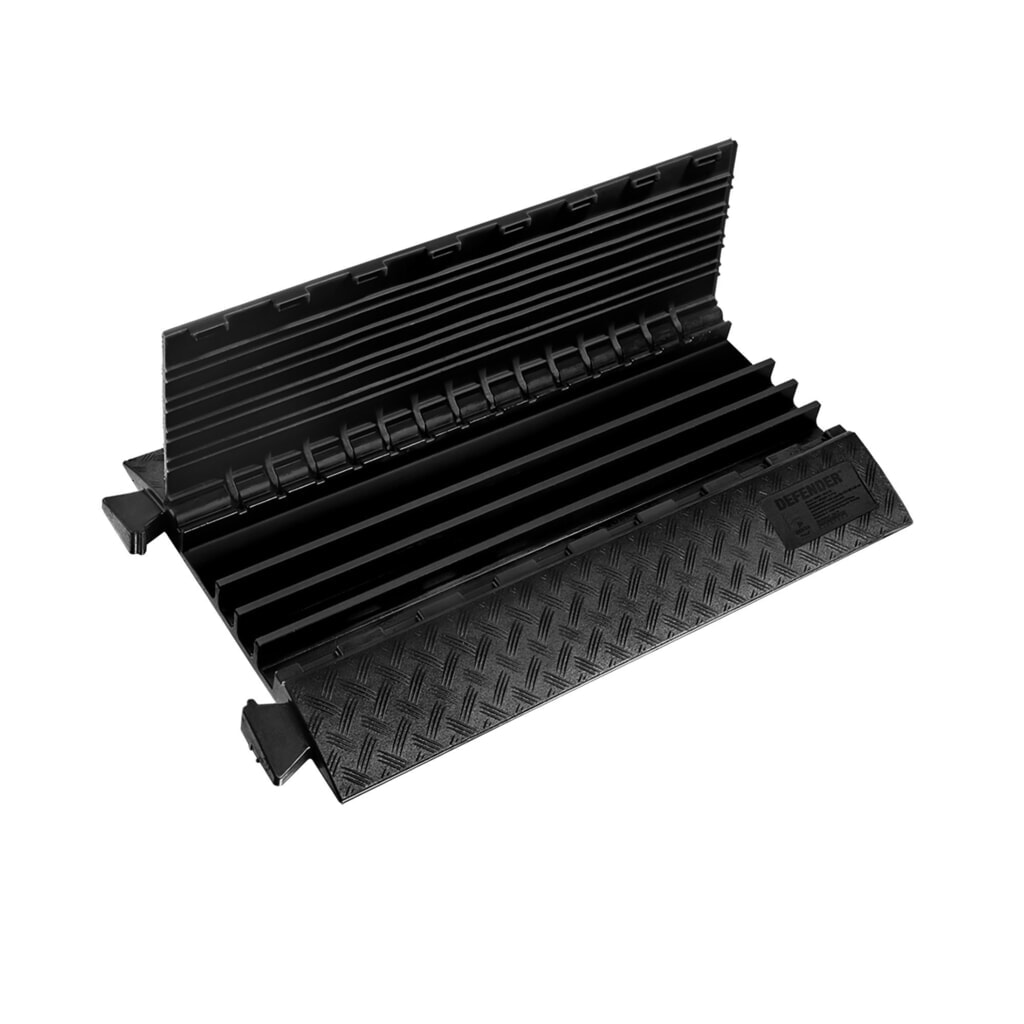 Passage de câbles Defender® MIDI 4C by Adam Hall, 4 canaux, noir N° de l'image du produit 4 : Passage de câbles Defender® MIDI 4C by Adam Hall, 4 canaux, noir