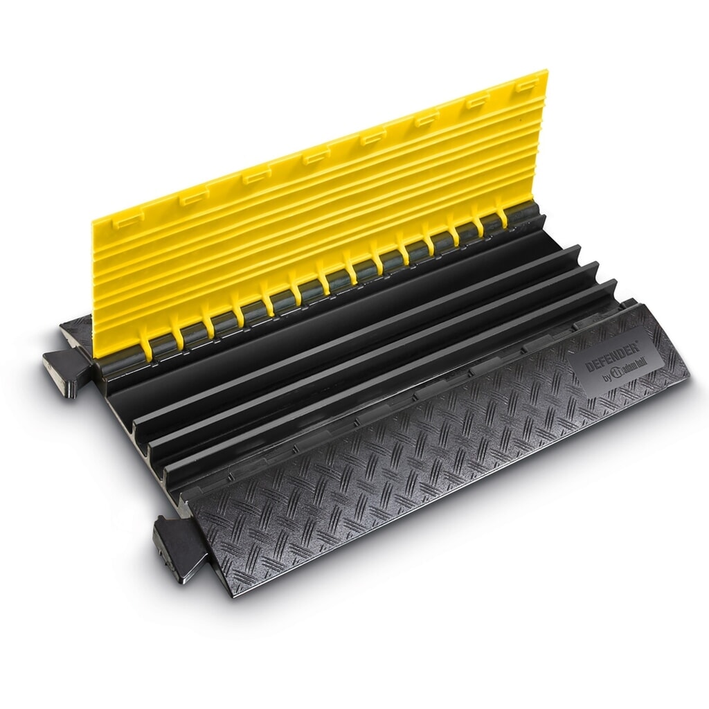 Passage de câbles Defender® MIDI 4C by Adam Hall, 4 canaux, noir/jaune N° de l'image du produit 4 : Passage de câbles Defender® MIDI 4C by Adam Hall, 4 canaux, noir/jaune