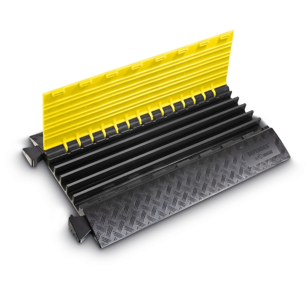 Passage de câbles Defender® MIDI 5 by Adam Hall, 5 canaux, noir/jaune N° de l'image du produit 3 : Passage de câbles Defender® MIDI 5 by Adam Hall, 5 canaux, noir/jaune