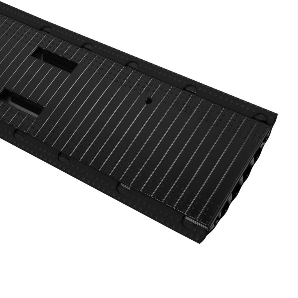 Passage de câbles Defender® OFFICE by Adam Hall, 4 canaux, noir N° de l'image du produit 4 : Passage de câbles Defender® OFFICE by Adam Hall, 4 canaux, noir