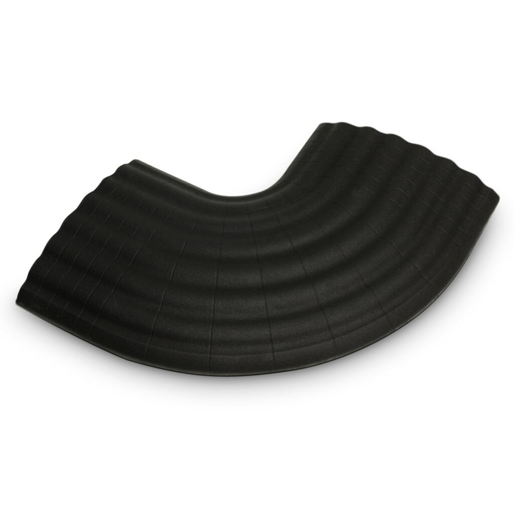 Passage de câbles Defender® OFFICE by Adam Hall, incurvation de 90°, 4 canaux, noir Illustration du produit: Passage de câbles Defender® OFFICE by Adam Hall, incurvation de 90°, 4 canaux, noir