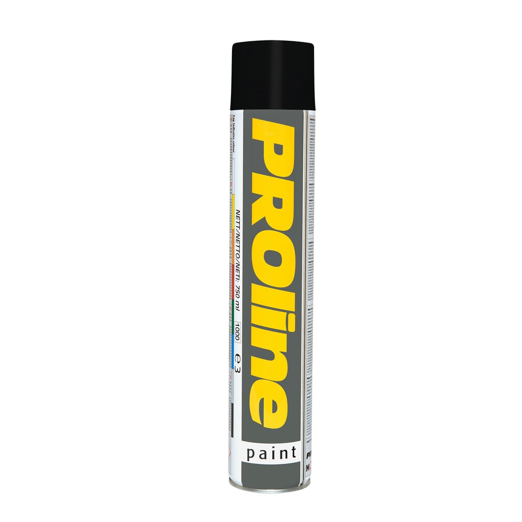 Peinture de marquage PROline-paint MORAVIA 0,75 l, 1 pièce, noir Illustration du produit: Peinture de marquage PROline-paint MORAVIA 0,75 l, 1 pièce, noir