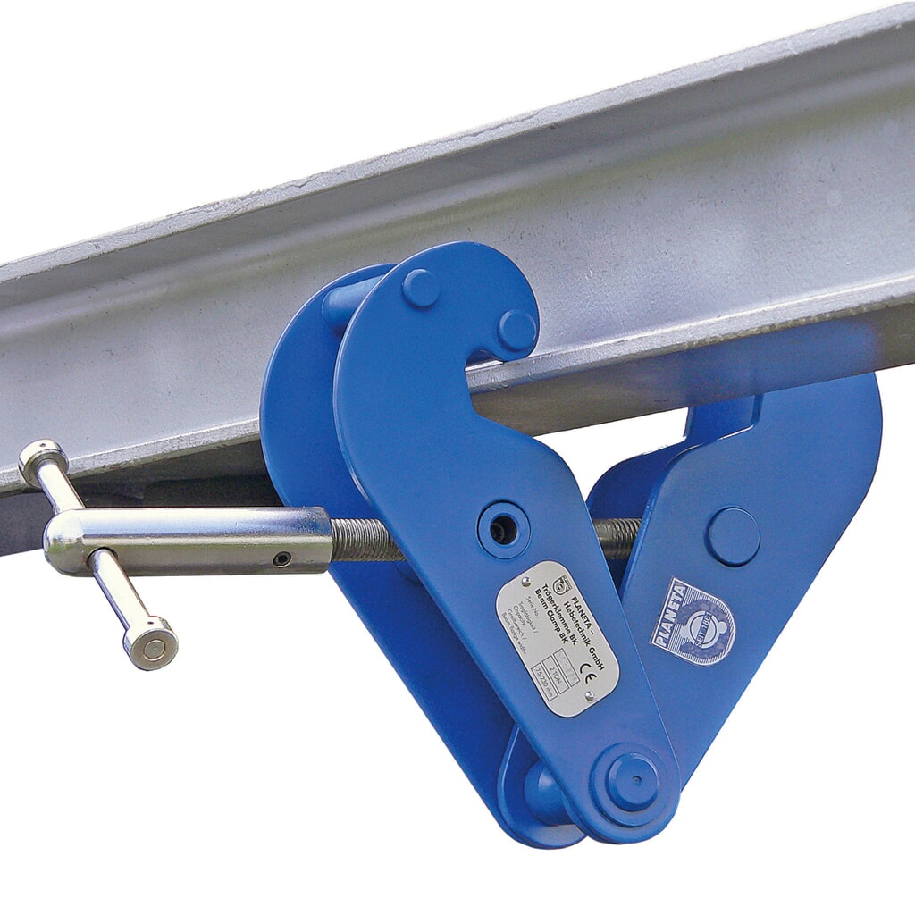 Illustration du produit: Pince de support et de montage pour la fixation d’appareils de levage, capacité de charge 1 000 kg