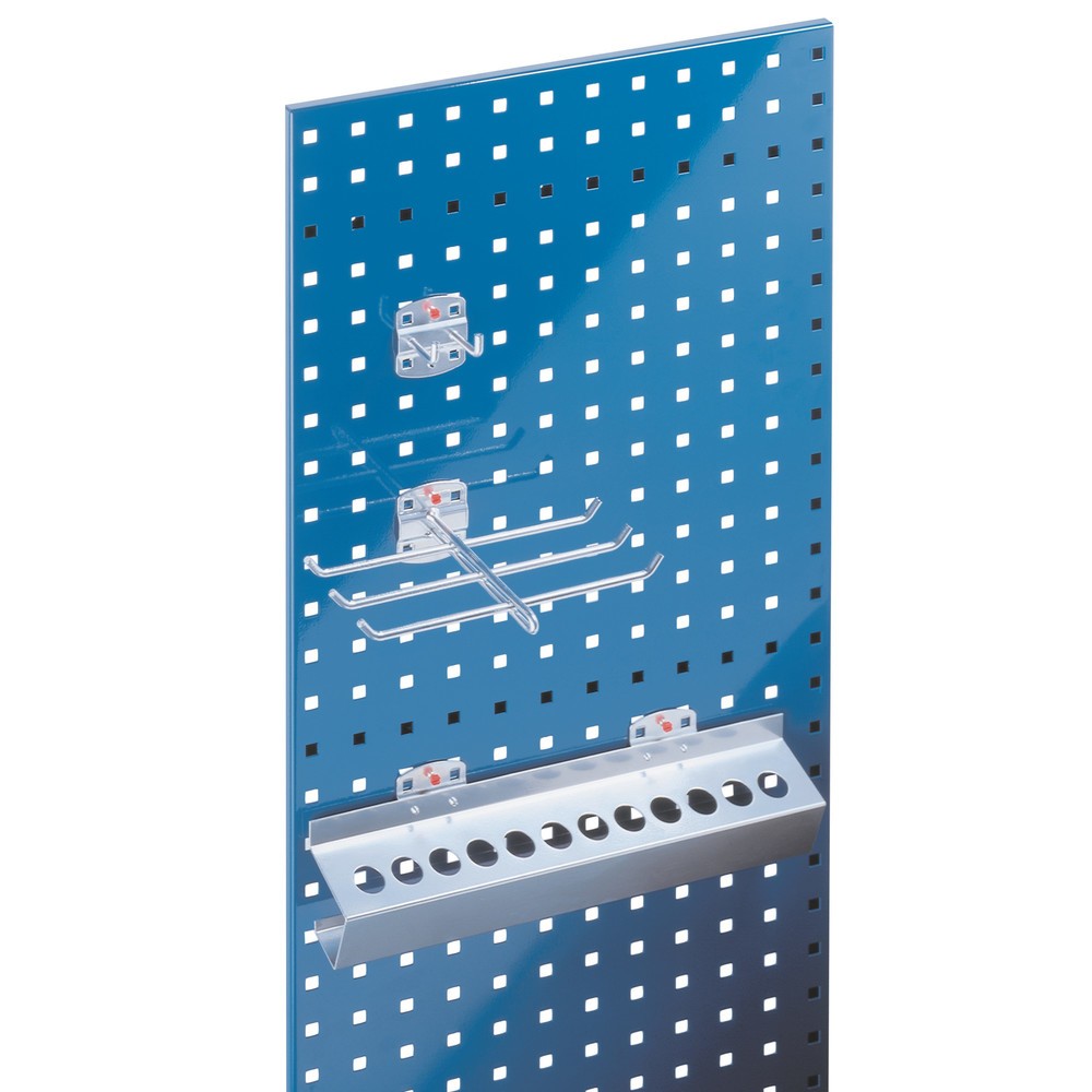 Illustration du produit: Plaque perforée, H x l 450 x 1 000 mm, bleu gentiane