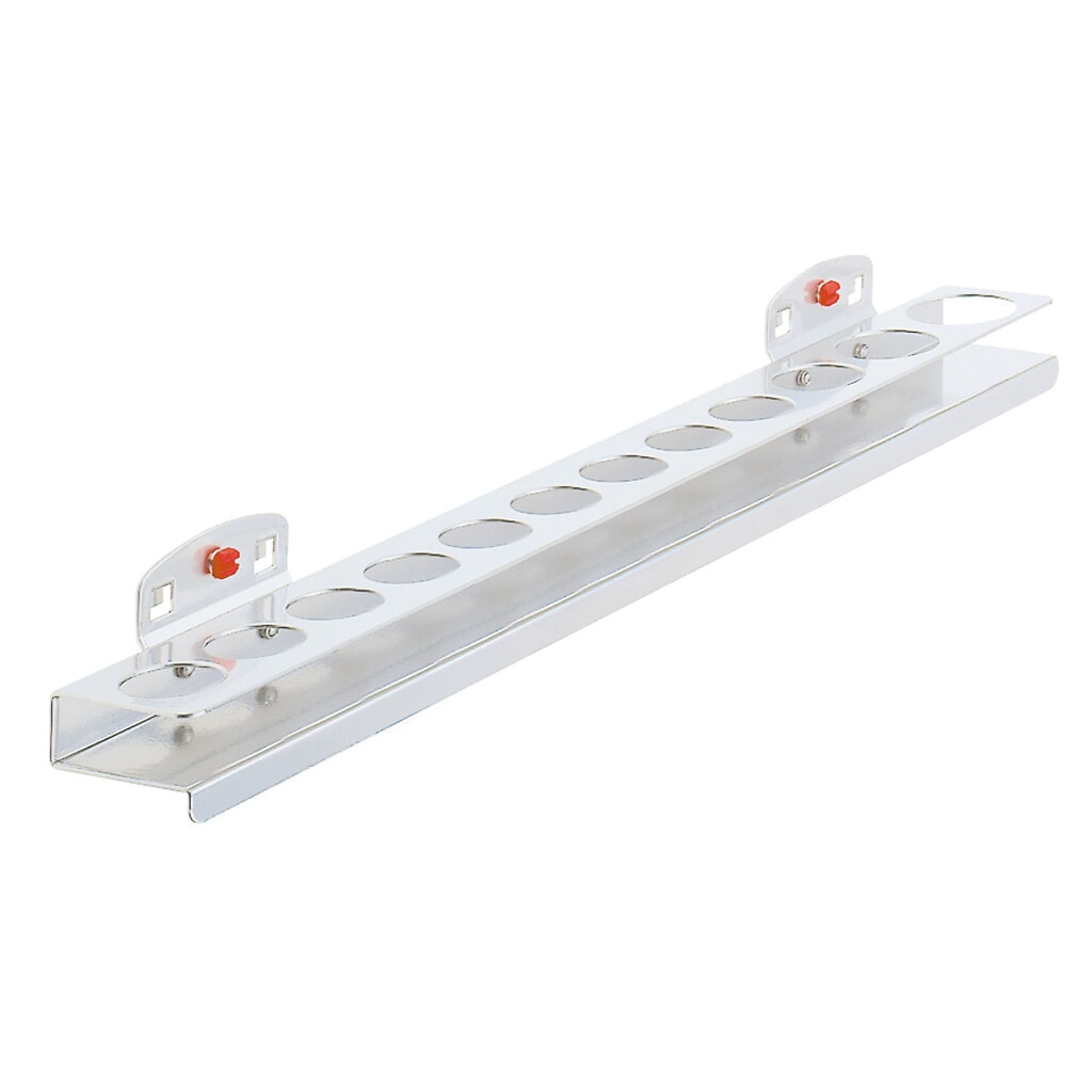 Illustration du produit: Plaque-support pour embouts, 12 trous, l x P : 390 x 30 mm