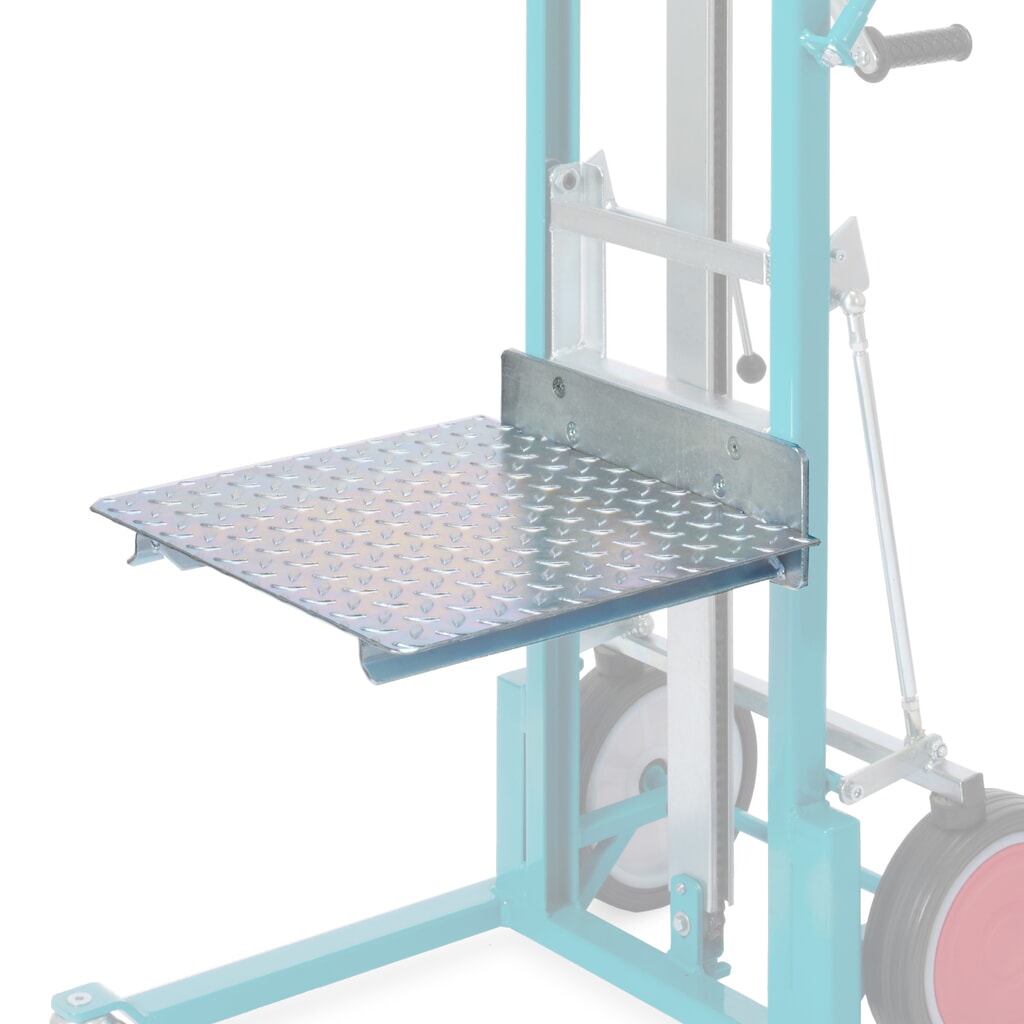 Plateforme pour chariot de levage Ameise® avec bras de fourche, lxP 500 x 460 m N° de l'image du produit 5 : Plateforme pour chariot de levage Ameise® avec bras de fourche, lxP 500 x 460 m
