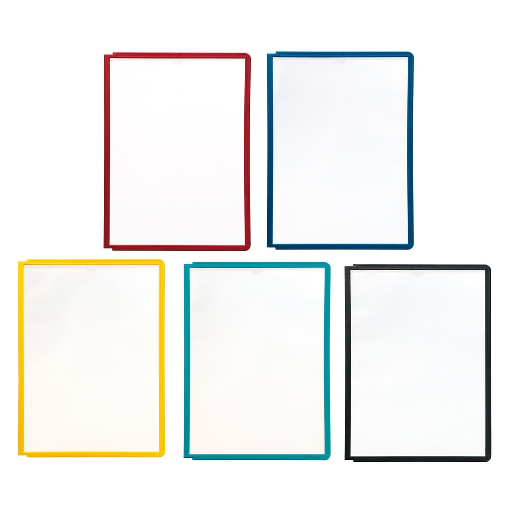 N° de l'image du produit 1 : Pochettes transparentes Vario®, jeu de 10, rouge