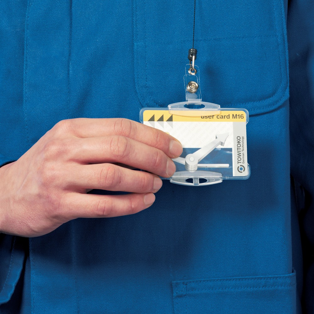 N° de l'image du produit 2 : Porte-badge DURABLE pour une carte d’entreprise