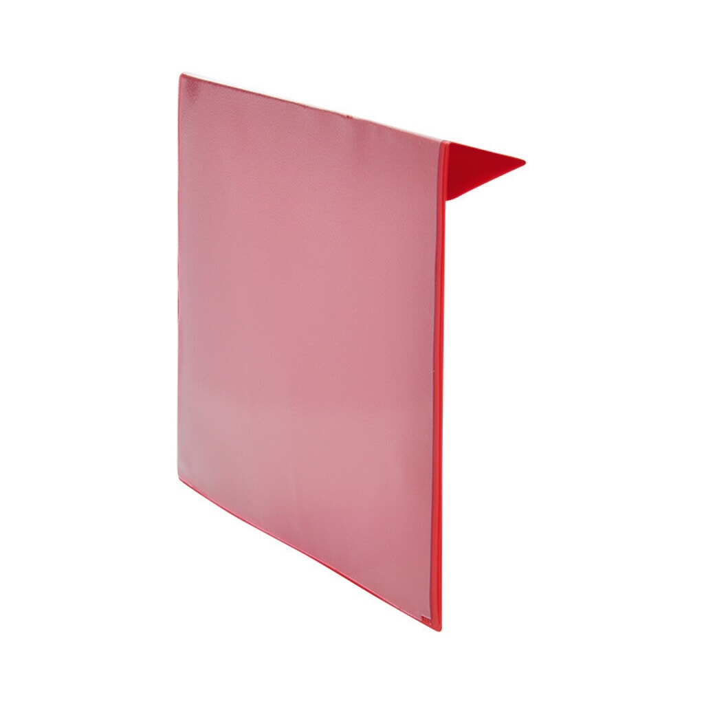 Pochette d’identification pour rehausseur, 100 pcs/UV, DIN A5, insertion par le côté, rouge N° de l'image du produit 1 : Pochette d’identification pour rehausseur, 100 pcs/UV, DIN A5, insertion par le côté, rouge