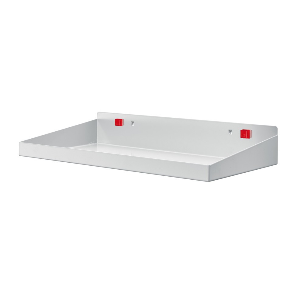 Illustration du produit: Porte-outils ABAX® Kappes, tablette en acier avec bord de roulement, LxP 490 x 243 mm