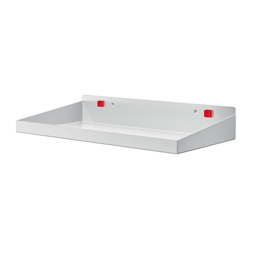 Illustration du produit: Porte-outils ABAX® Kappes, tablette en acier avec bord de roulement, LxP 490 x 243 mm