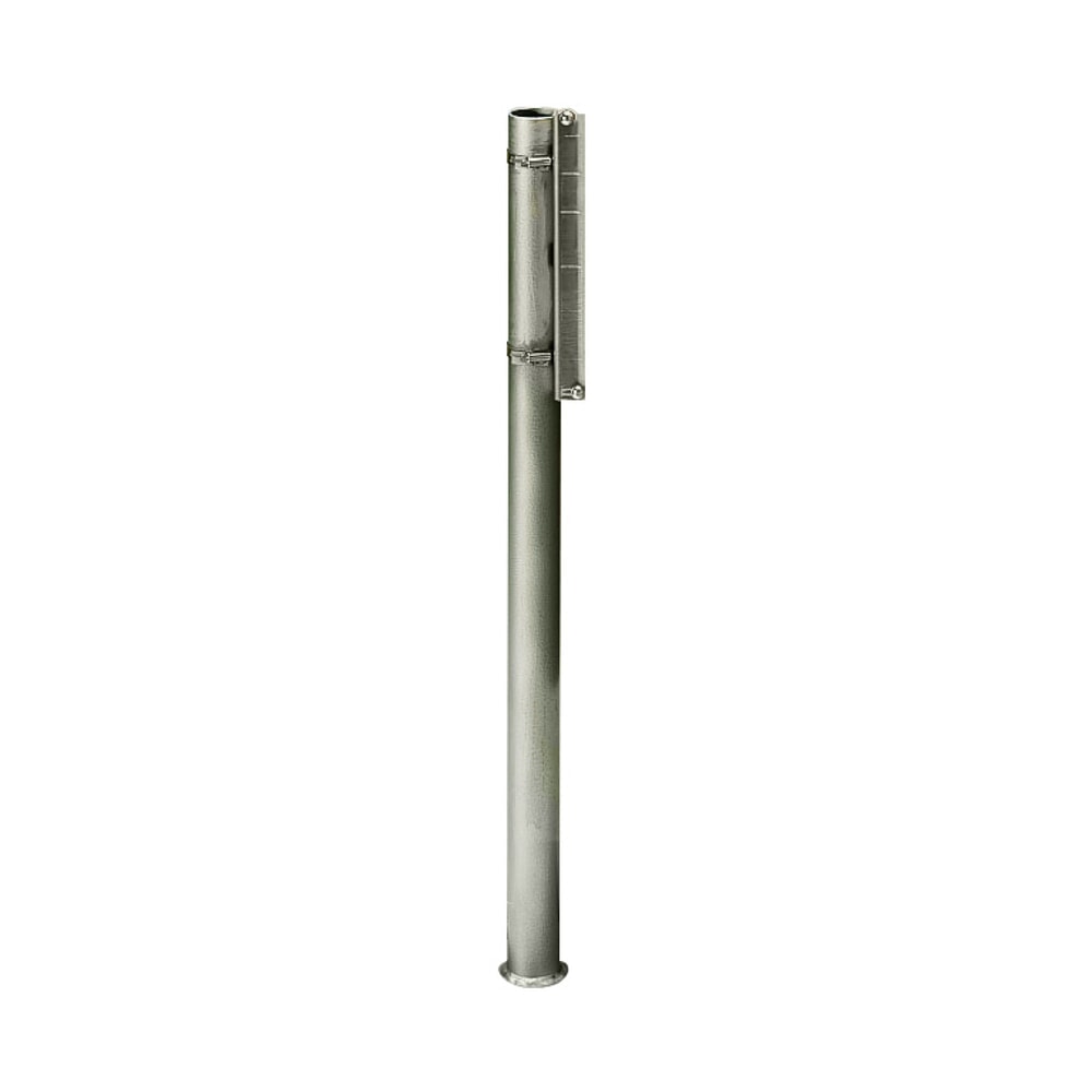Illustration du produit: Poteau de fixation pour poubelle d’extérieur en plastique, hauteur 1 500 mm