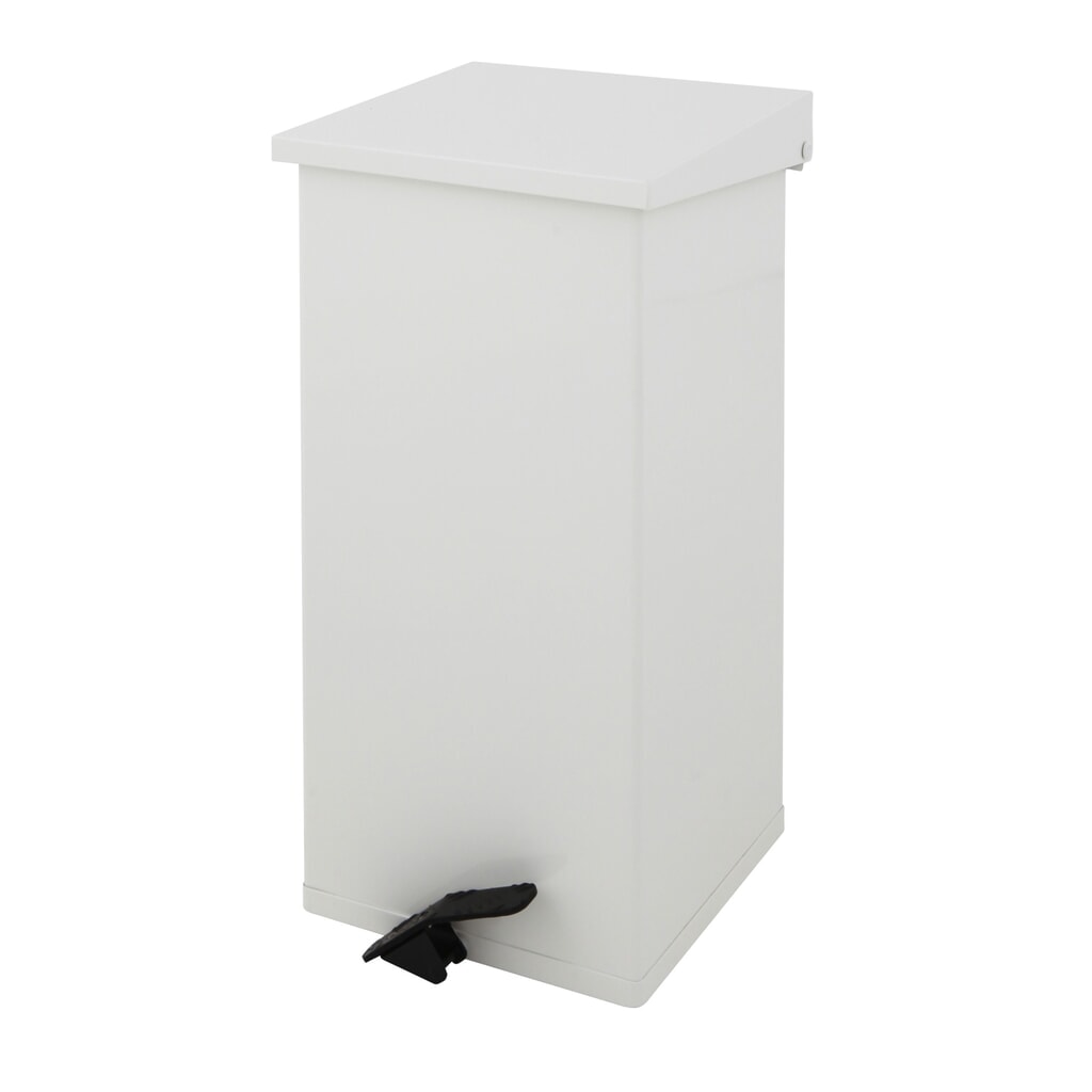 Poubelle à pédale Kick CARRO, 55 litres, blanc Illustration du produit: Poubelle à pédale Kick CARRO, 55 litres, blanc