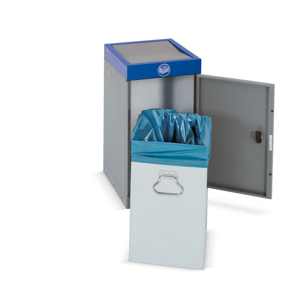 N° de l'image du produit 2 : Collecteur de déchets stumpf®, 1x 30 litres, couvercle anthracite