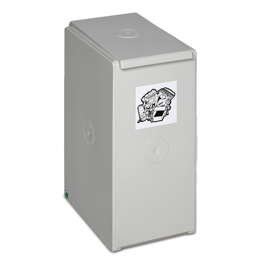 Illustration du produit: Collecteur de déchets VAR®, 40 litres, couvercle gris clair