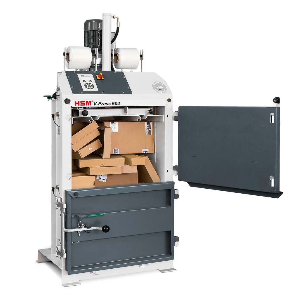 Presse à balles automatique HSM V-Press 504 N° de l'image du produit 2 : Presse à balles automatique HSM V-Press 504