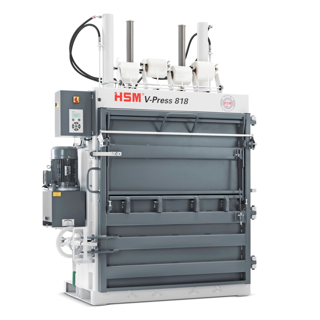 Presse à balles automatique HSM® V-Press 818 plus Illustration du produit: Presse à balles automatique HSM® V-Press 818 plus