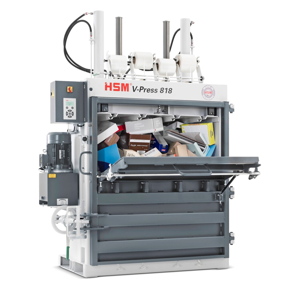 Presse à balles automatique HSM® V-Press 818 plus N° de l'image du produit 2 : Presse à balles automatique HSM® V-Press 818 plus