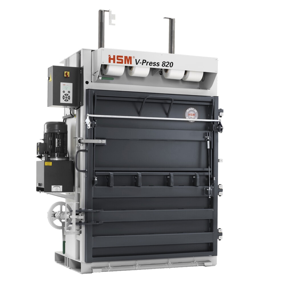 Illustration du produit: Presse à balles automatique HSM® V-Press 820 plus