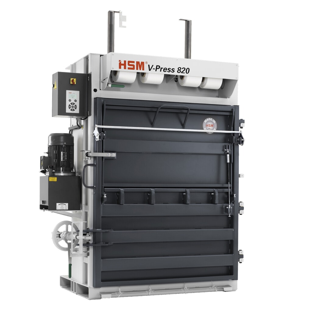 Illustration du produit: Presse à balles automatique HSM® V-Press 820 plus