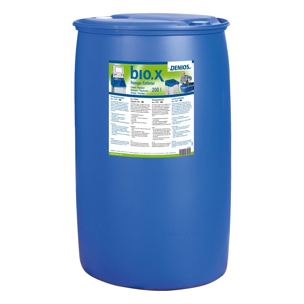 Produit de nettoyage bio.x, fût de 200 litres Illustration du produit: Produit de nettoyage bio.x, fût de 200 litres