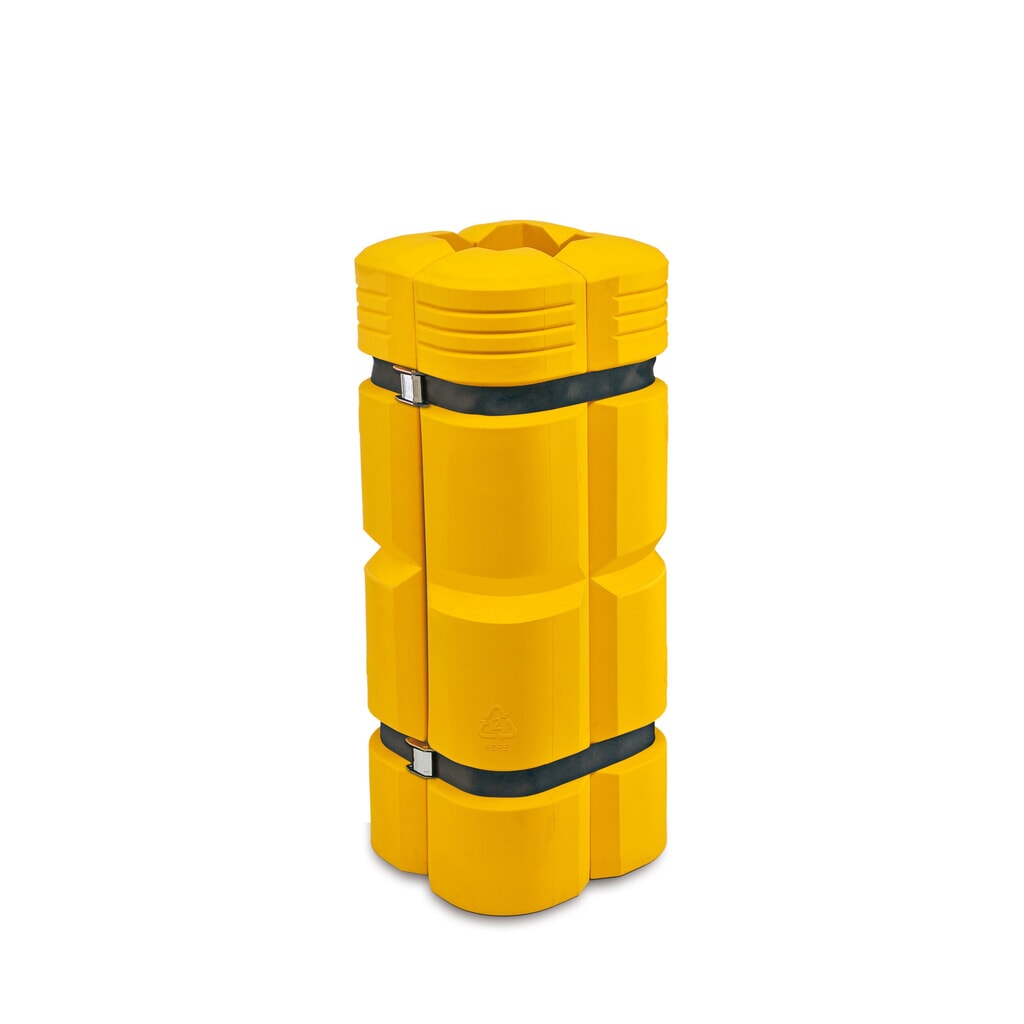 Protection anticollision MORAVIA, hauteur 1 100 mm, pour dimensions de colonnes (l x P) 200-300 x 200-300 mm N° de l'image du produit 1 : Protection anticollision MORAVIA, hauteur 1 100 mm, pour dimensions de colonnes (l x P) 200-300 x 200-300 mm