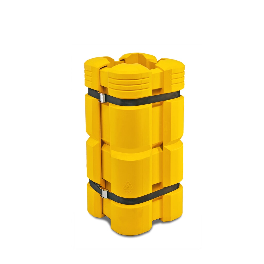 N° de l'image du produit 6 : Protection anticollision MORAVIA, hauteur 1 100 mm, pour dimensions de colonnes (l x P) 200-300 x 200-300 mm