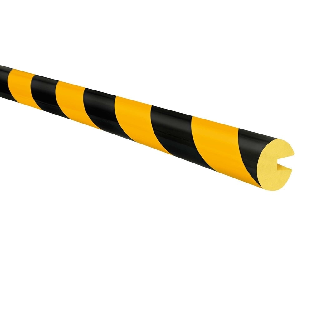 N° de l'image du produit 1 : Protection anticollision pour arêtes MORAVIA, circulaire, à clipser, H x l 40 x 40 mm, longueur 1 m