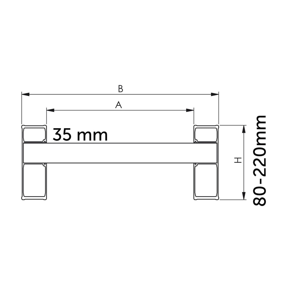 N° de l'image du produit 2 : Rails de chargement à barreaux, avec bordure, capacité de charge 1 660 kg/paire, longueur 2 340 mm
