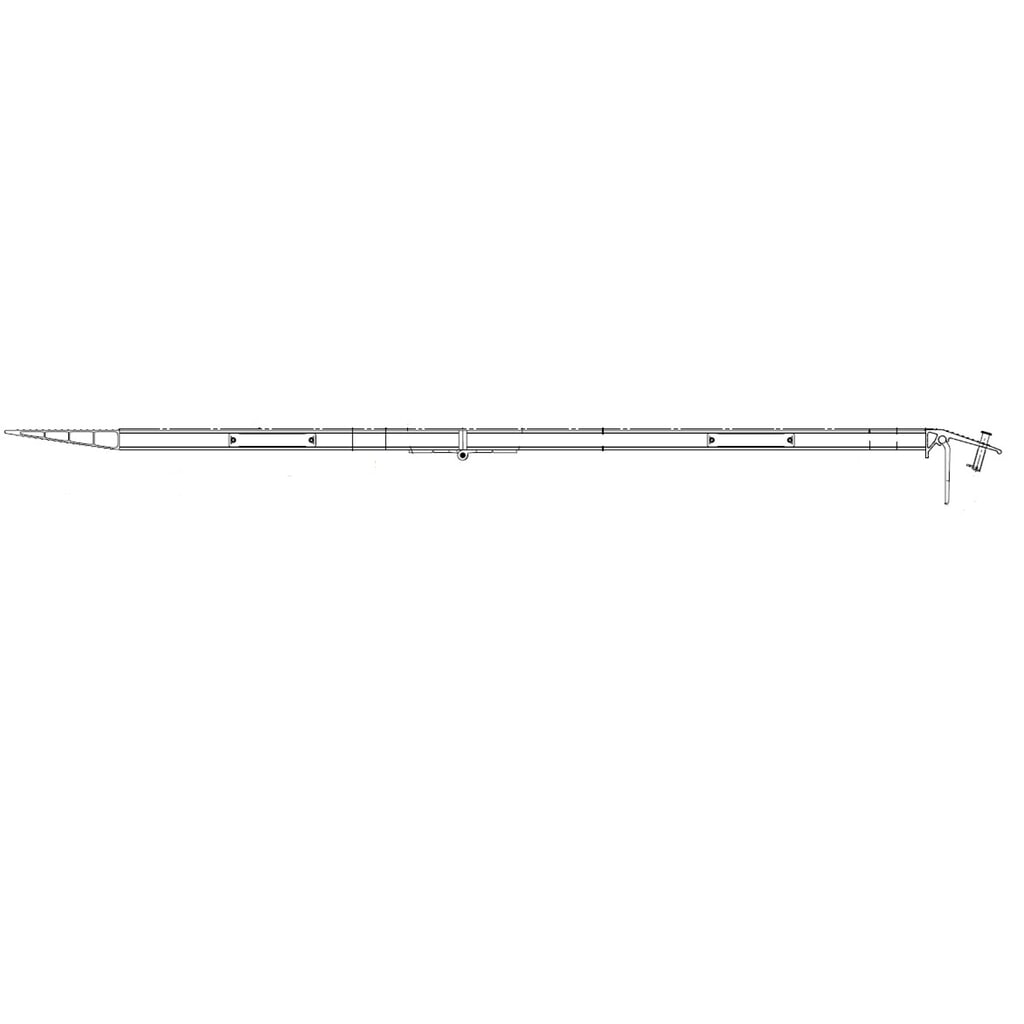N° de l'image du produit 9 : Rails de chargement, pliables, capacité de charge 975 kg/pce, l x L 800 x 2 045 mm