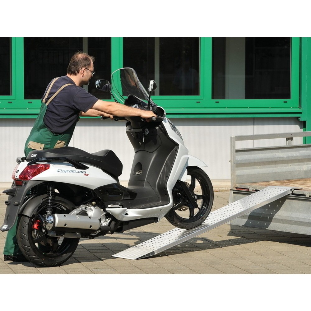 N° de l'image du produit 5 : Rampe d’accès légère Altec AOH, capacité de charge 410 kg, Lxl 1 470 x 200 mm