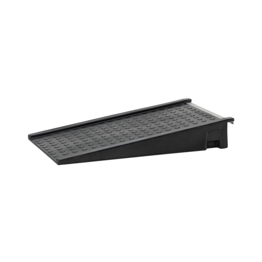 Illustration du produit: Rampe d'accès pour bac de récupération de fûts CEMO 270/8, HxlxP 200 x 800 x 1 250 mm, capacité de charge 300 kg