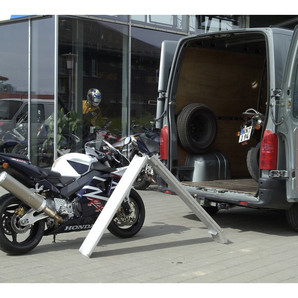 N° de l'image du produit 5 : Rampes de chargement Altec ABS-F, pliables, capacité de charge 400 kg, Lxl 1 500 x 235 mm