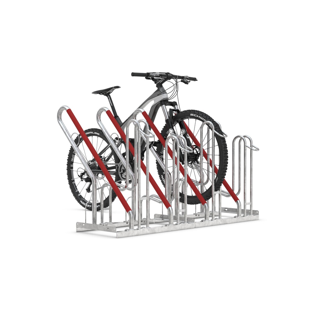 N° de l'image du produit 9 : Range-vélo avec Dispositif d'accrochage, 1 face, 4 places de parking