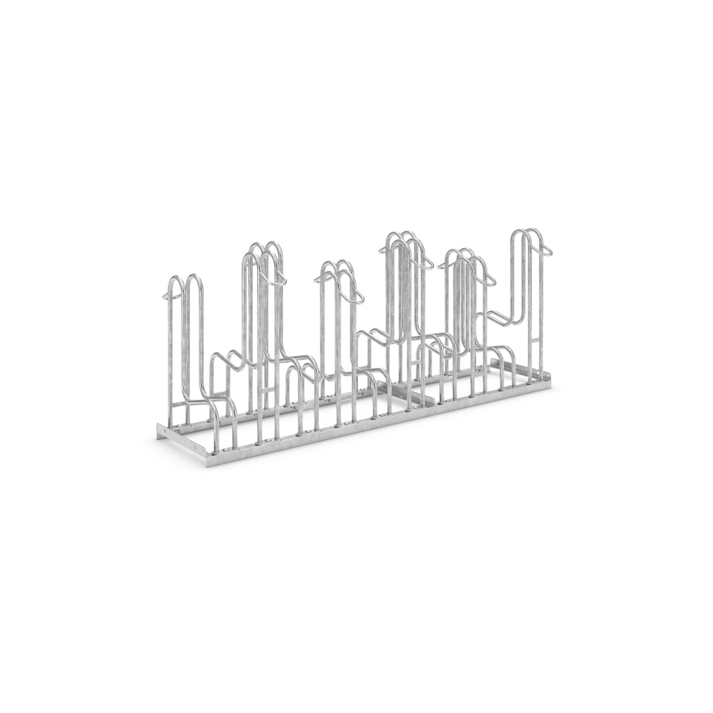 N° de l'image du produit 1 : Range-vélo, recto-verso, 10 places de parking