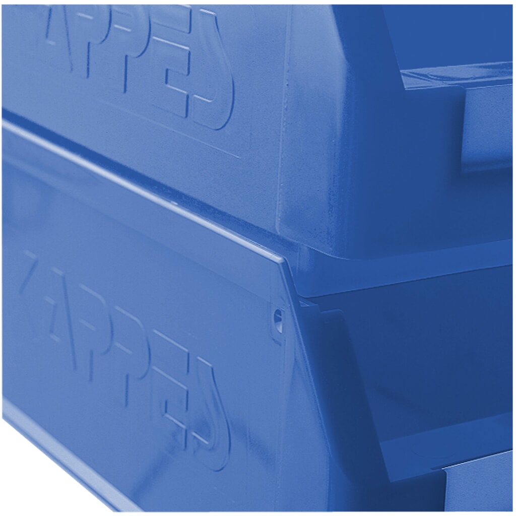Bac à bec Kappes RasterPlan®, haut. x larg. x prof. 45 x 105 x 85 mm, bleu N° de l'image du produit 2 : Bac à bec Kappes RasterPlan®, haut. x larg. x prof. 45 x 105 x 85 mm, bleu