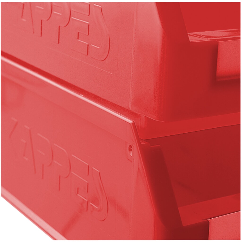 Bac à bec Kappes RasterPlan®, haut. x larg. x prof. 45 x 105 x 85 mm, rouge N° de l'image du produit 3 : Bac à bec Kappes RasterPlan®, haut. x larg. x prof. 45 x 105 x 85 mm, rouge