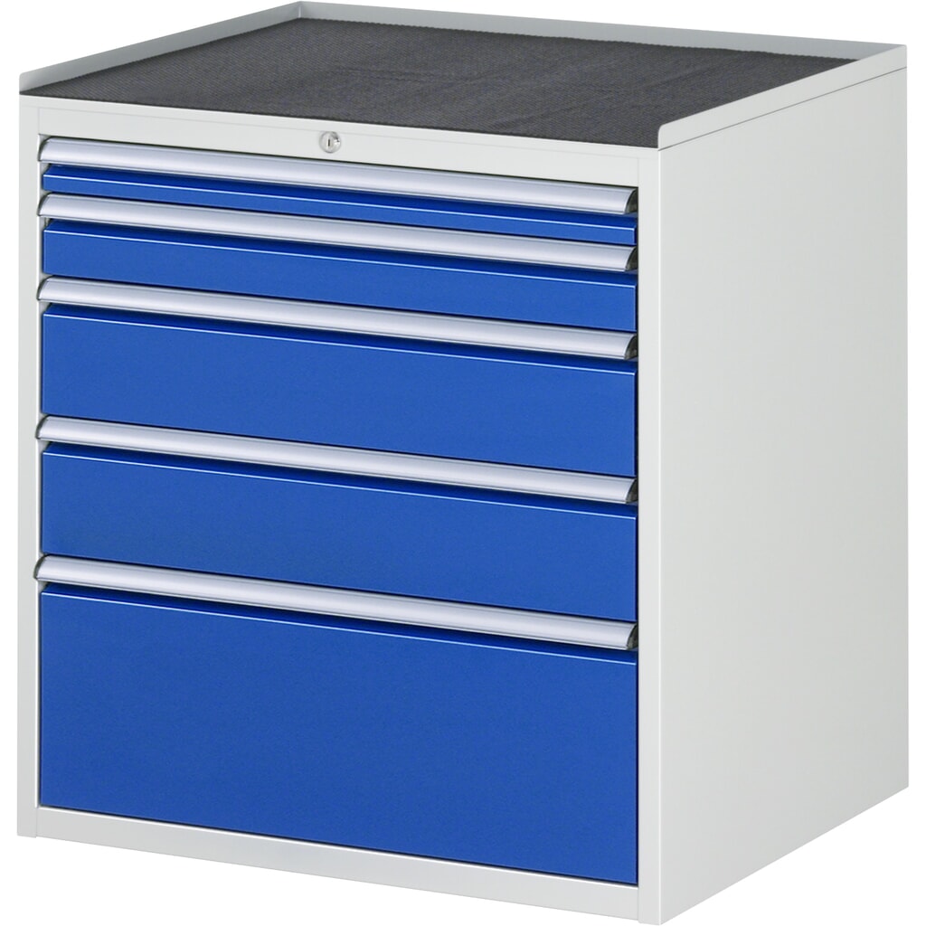 RAU Armoire à tiroirs série 7000, HxlxP 825 x 770 x 650 mm, avec 5 tiroirs taille XL, face supérieure en métal Illustration du produit: RAU Armoire à tiroirs série 7000, HxlxP 825 x 770 x 650 mm, avec 5 tiroirs taille XL, face supérieure en métal