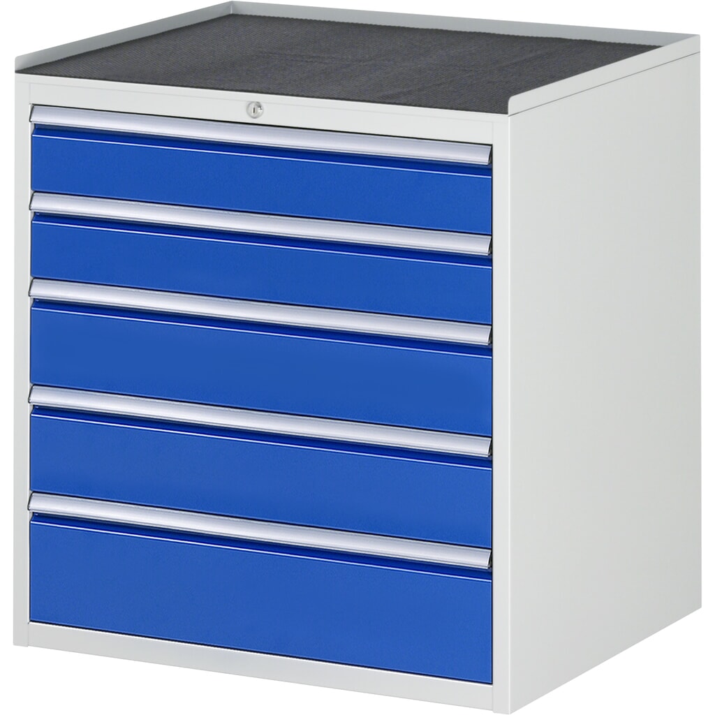 RAU Armoire à tiroirs série 7000, HxlxP 825 x 770 x 650 mm, avec 5 tiroirs taille XL, face supérieure en métal Illustration du produit: RAU Armoire à tiroirs série 7000, HxlxP 825 x 770 x 650 mm, avec 5 tiroirs taille XL, face supérieure en métal