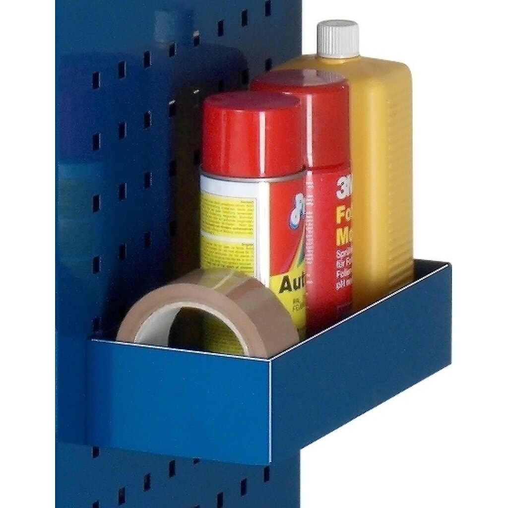 RAU Bac de rangement pour plaque perforée, HxlxP 65 x 300 x 125 mm N° de l'image du produit 3 : RAU Bac de rangement pour plaque perforée, HxlxP 65 x 300 x 125 mm