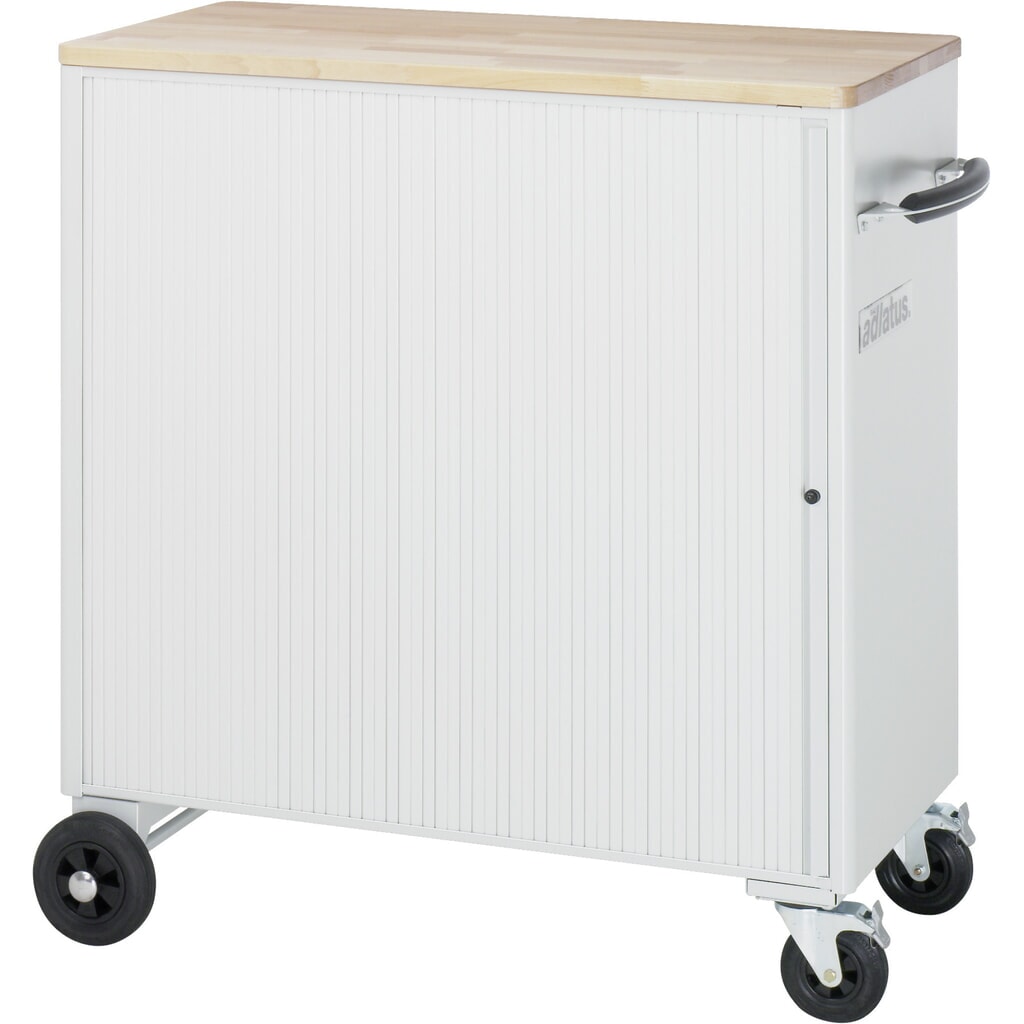 N° de l'image du produit 5 : RAU Chariot pour outils série adlatus, HxLxP 1 080 x 1 025 x 520 mm, 6 tiroirs 2 x 40, 3 x 105, 1 x 130 mm, Plan de travail en hêtre