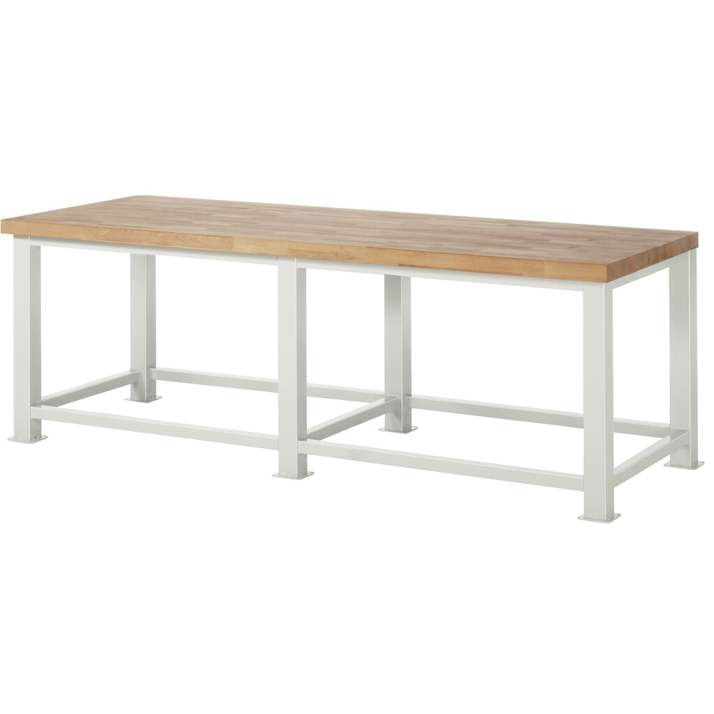 N° de l'image du produit 1 : RAU établi pour charges lourdes, H x l x P 850 mm x 2500 mm x 900 mm