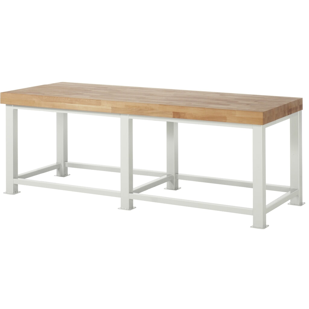 RAU établi pour charges lourdes, H x l x P 900 mm x 2 500 mm x 900 mm Illustration du produit: RAU établi pour charges lourdes, H x l x P 900 mm x 2 500 mm x 900 mm
