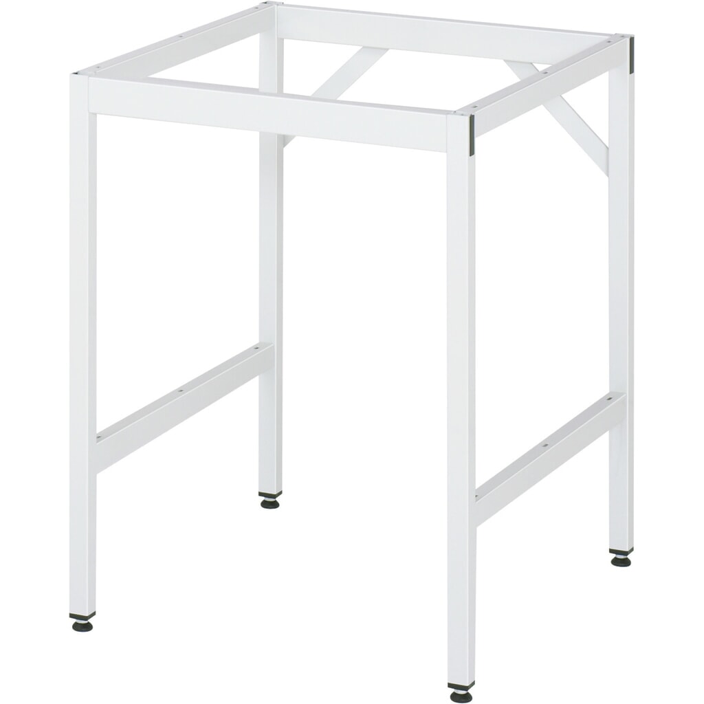 N° de l'image du produit 3 : RAU Établi réglable en hauteur série JERRY, HxlxP 800-850 x 750 x 1 000 mm, Plan de travail avec revêtement universel / linoléum