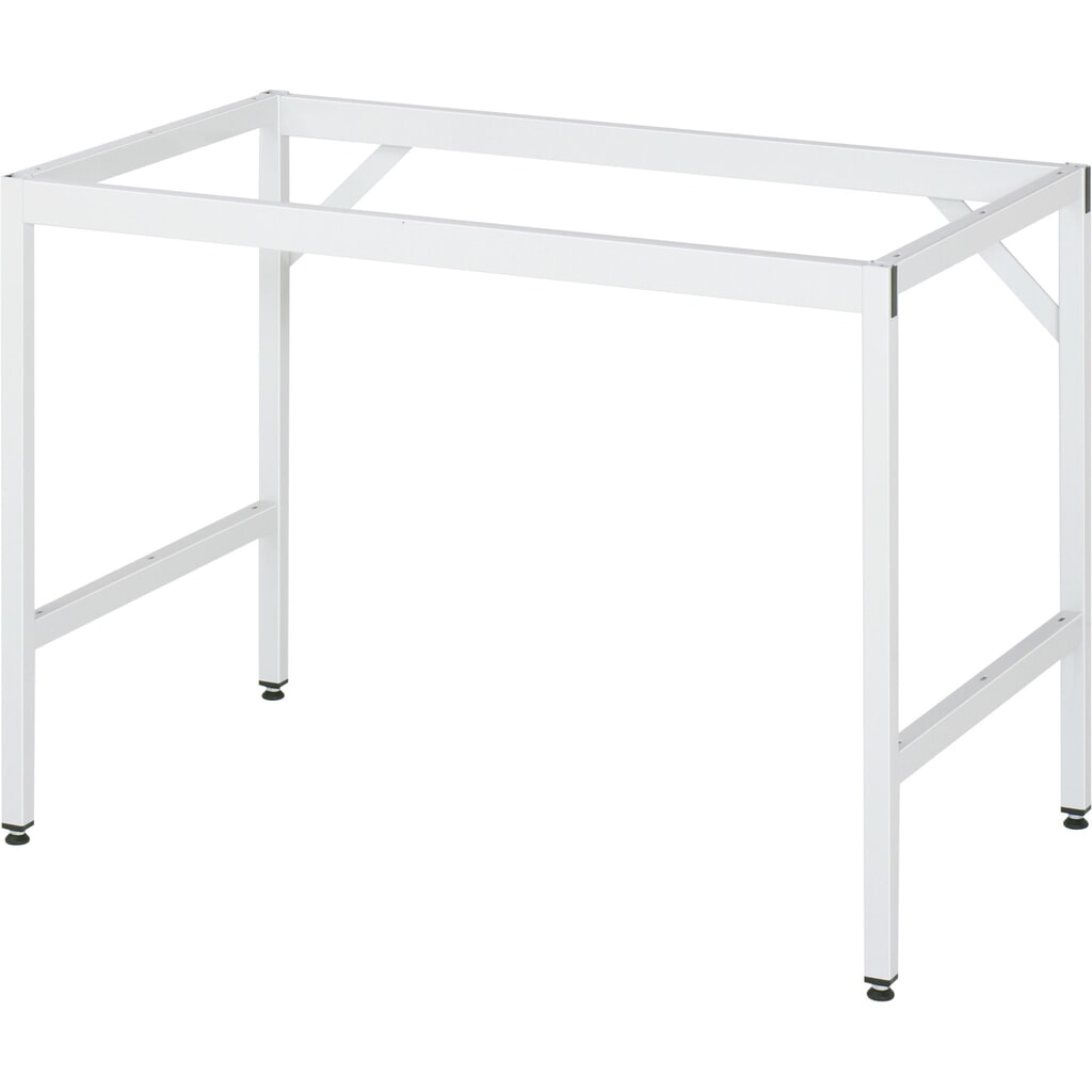 RAU Établi réglable en hauteur série JERRY, HxlxP 800-850 x 1 250 x 800 mm, Plan de travail avec revêtement universel / linoléum N° de l'image du produit 3 : RAU Établi réglable en hauteur série JERRY, HxlxP 800-850 x 1 250 x 800 mm, Plan de travail avec revêtement universel / linoléum